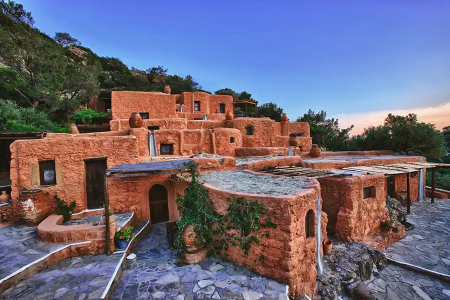 Aspros Potamos Houses